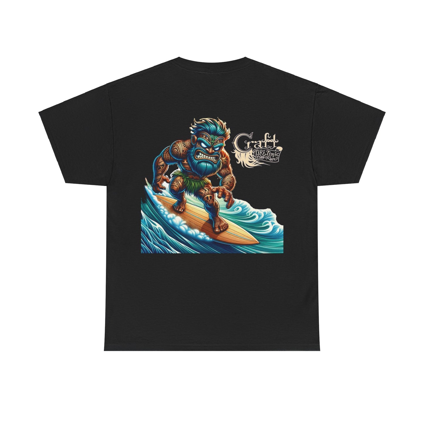 Surfer cutout Tiki Tonic Bay Rum T-Shirt